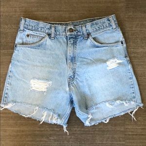 Vintage Levi Strauss & Co. Cut Offs
